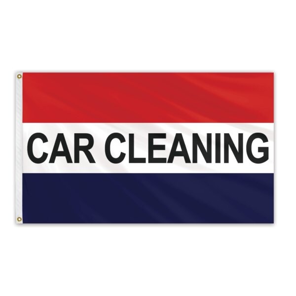 Global Flags Unlimited Car Cleaning Message Flag 3'x5' Standard Flag 204552 - main